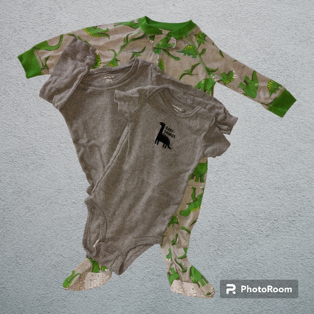 Dinosaur Fan Lot! 3-Piece 12M Boys Fall/Winter